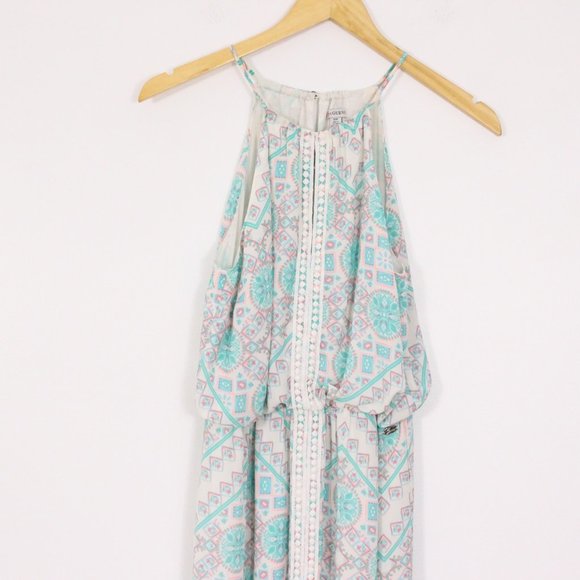 *Guess Pails Boho Maxi Strapless Dress - Picture 4 of 7